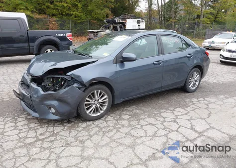 2015 Toyota Corolla Le Plus z USA, uszkodzony, nr VIN 2T1BURHE2FC349256